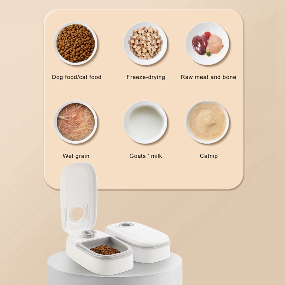 Automatic Gravity Pet Feeder & Water Dispenser — 2-in-1, No Electricity Needed
