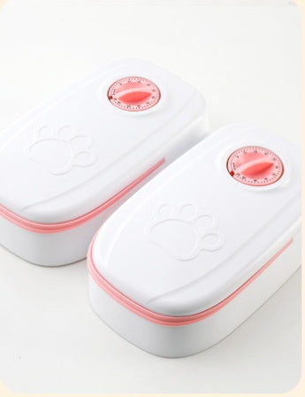 Automatic Gravity Pet Feeder & Water Dispenser — 2-in-1, No Electricity Needed